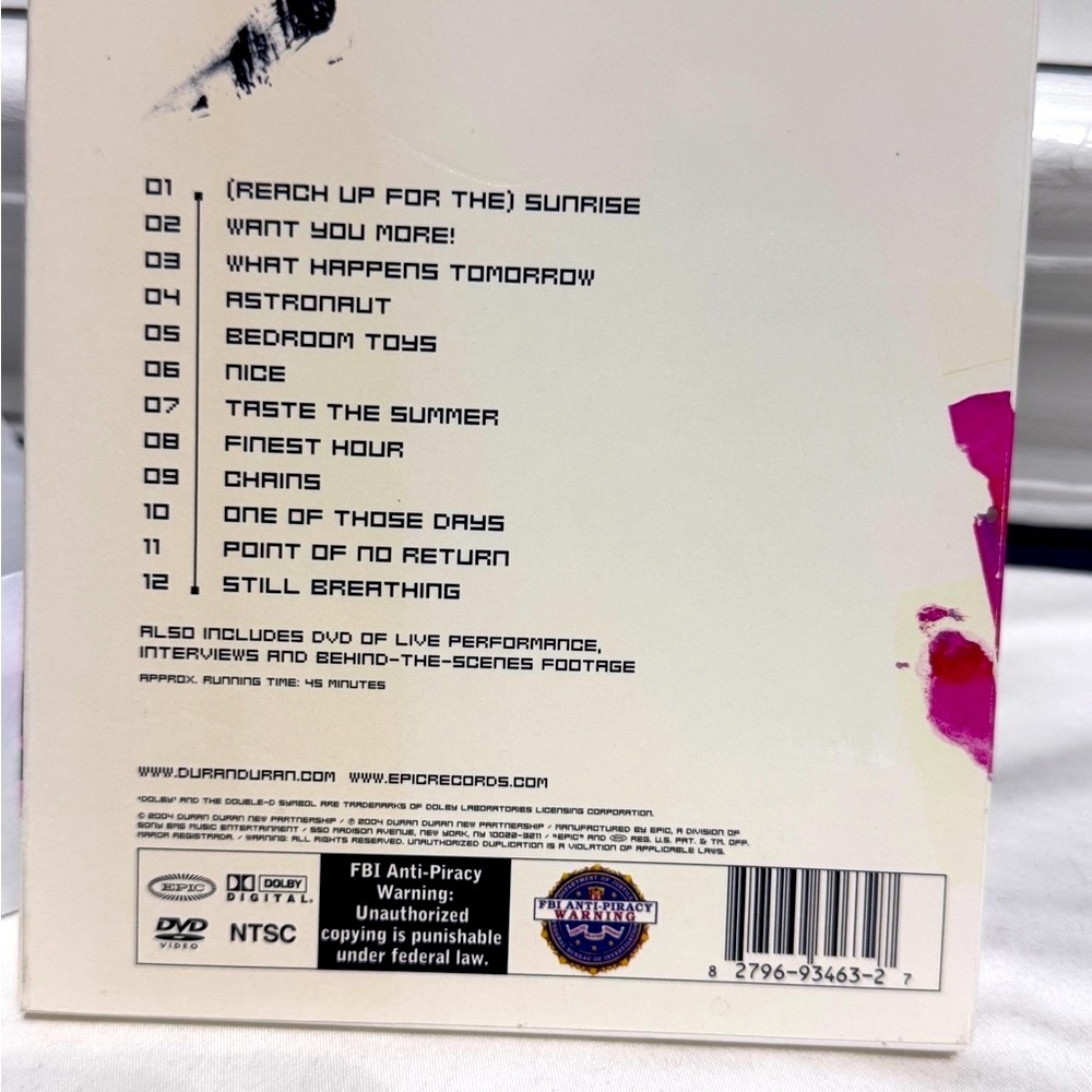 🎶✨ Duran Duran – Live from the Astronaut Tour (2004) | 2-Disc DVD + CD Set ✨🎶 - Picture 13 of 16